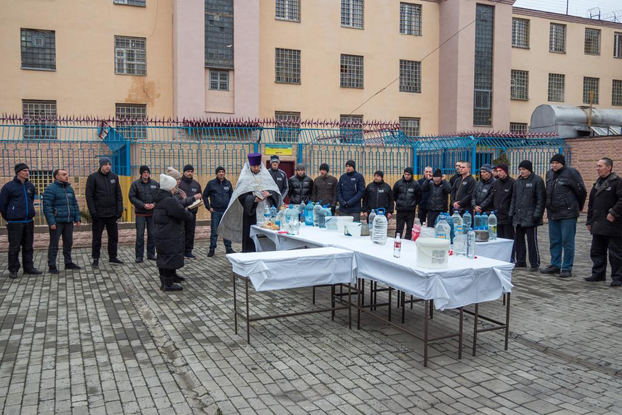 Крещение Господне в Диканёвской исправительной колонии №12 (ФОТО) | Фото 2