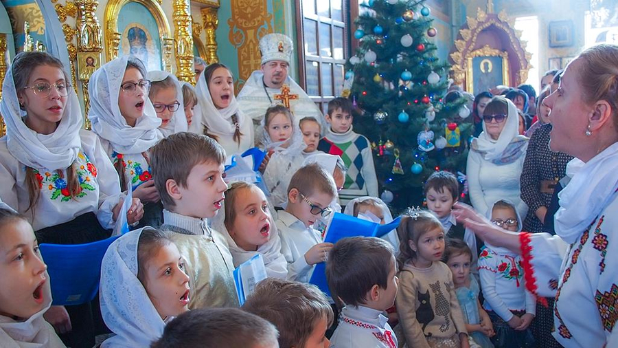 Поздравление воскресной школы с Рождеством Христовым (ФОТО + ВИДЕО) | Фото 2