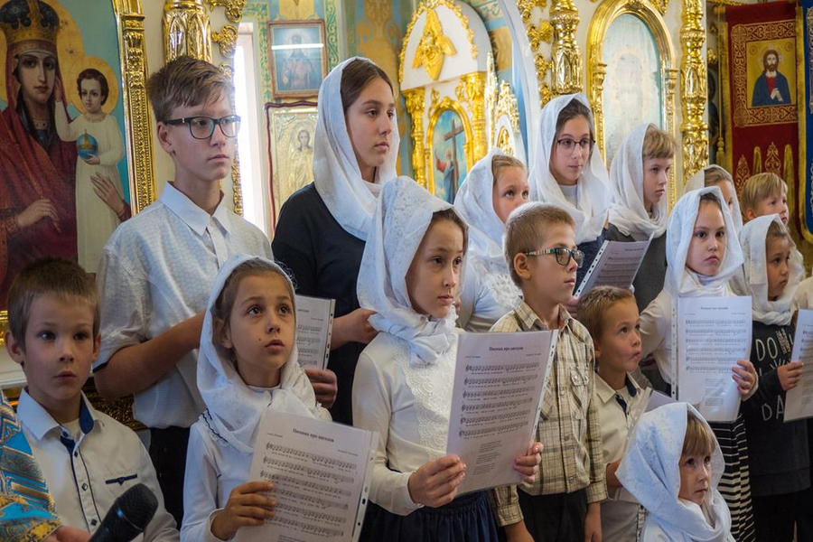 Поздравление воскресной школы с праздником Покрова (ФОТО + ВИДЕО) | Фото 2