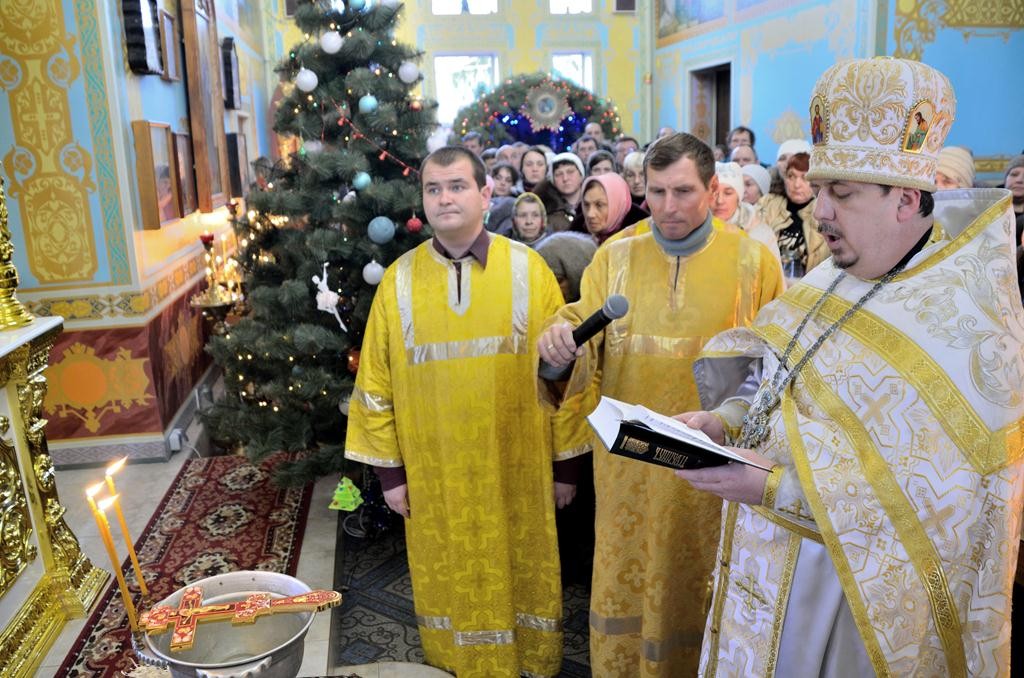 Святое Богоявление. Крещение Господа Бога и Спаса нашего Иисуса Христа (ФОТО)