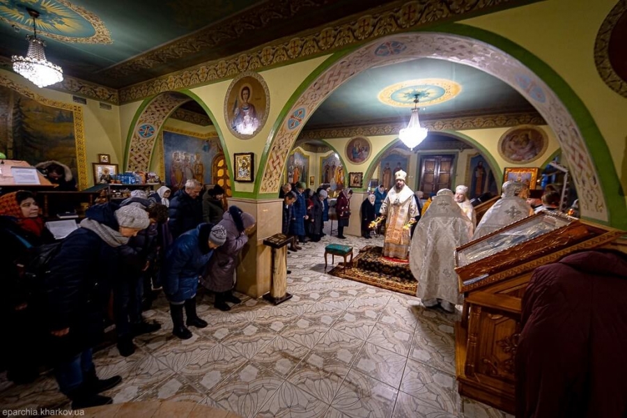Богослужіння у храмі 2000-ліття Різдва Христового міста Харкова | Фото 3