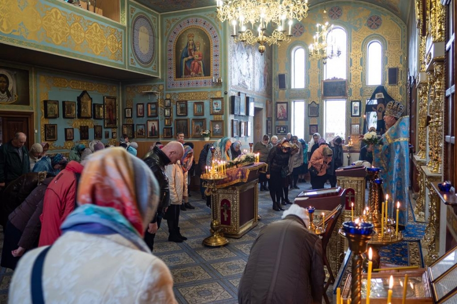 БЛАГОВІЩЕННЯ ПРЕСВЯТОЇ БОГОРОДИЦІ (Вечірнє богослужіння, ФОТО) | Фото 14