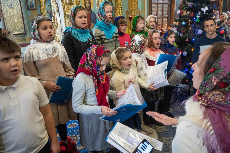Вітання учнів недільної школи зі святом Різдва Христового (ВІДЕО + ФОТО) | Фото 12