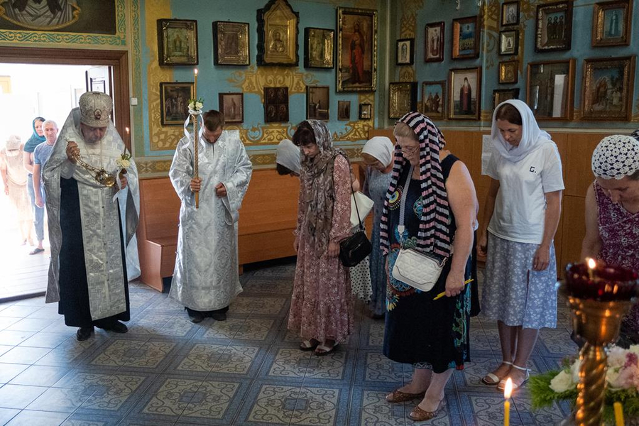 Преображення Господа Бога і Спаса нашого Іісуса Христа (Вечірнє богослужіння, ФОТО) | Фото 3