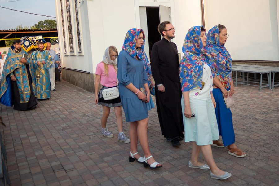 Вечірня свята Успіння Пресвятої Богородиці (ФОТО) | Фото 22