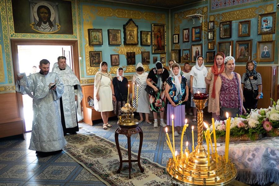 Преображення Господа Бога і Спаса нашого Іісуса Христа (Вечірнє богослужіння, ФОТО) | Фото 6