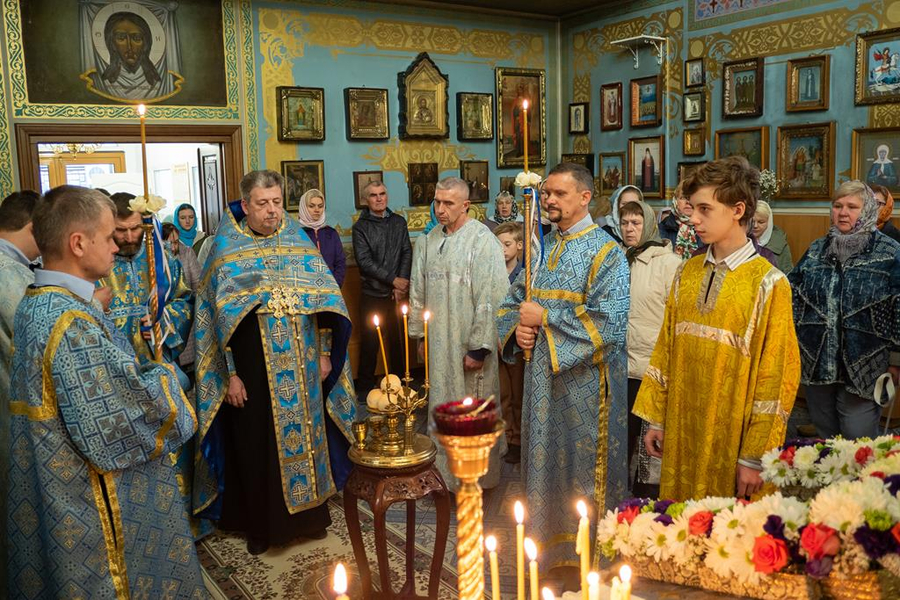 Покров Пресвятої Владичиці нашої Богородиці і Приснодіви Марії (Вечірнє богослужіння, ФОТО) | Фото 7