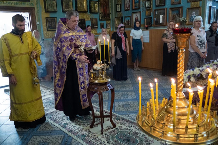 Воздвиження Чесного і Животворящого Хреста Господнього (Вечірнє богослужіння, ФОТО) | Фото 10