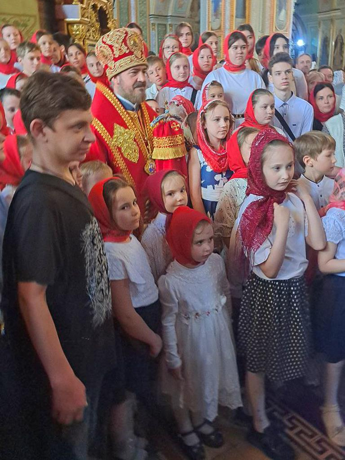 Вихованці недільної школи нашого храму взяли участь у святковому боголужінні у Благовіщенському соборі (ФОТО) | Фото 24