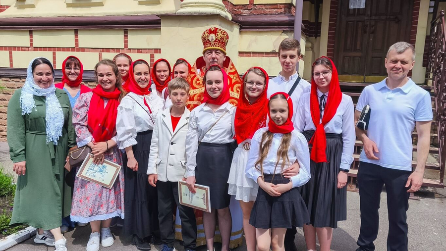 Вихованці недільної школи нашого храму взяли участь у святковому боголужінні у Благовіщенському соборі (ФОТО) | Фото 29
