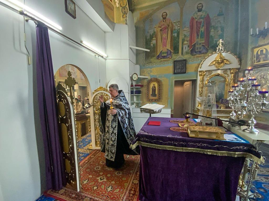 Великий Четвер (Вечірнє богослужіння, ФОТО) | Фото 4