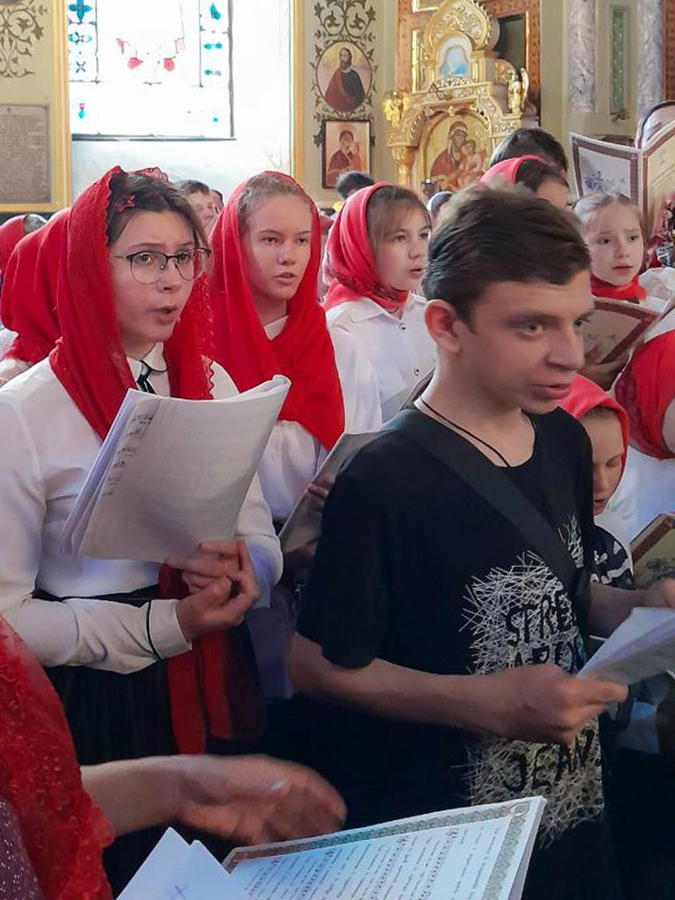Вихованці недільної школи нашого храму взяли участь у святковому боголужінні у Благовіщенському соборі (ФОТО) | Фото 15