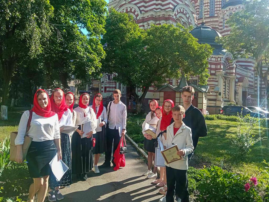 Вихованці недільної школи нашого храму взяли участь у святковому боголужінні у Благовіщенському соборі (ФОТО) | Фото 25