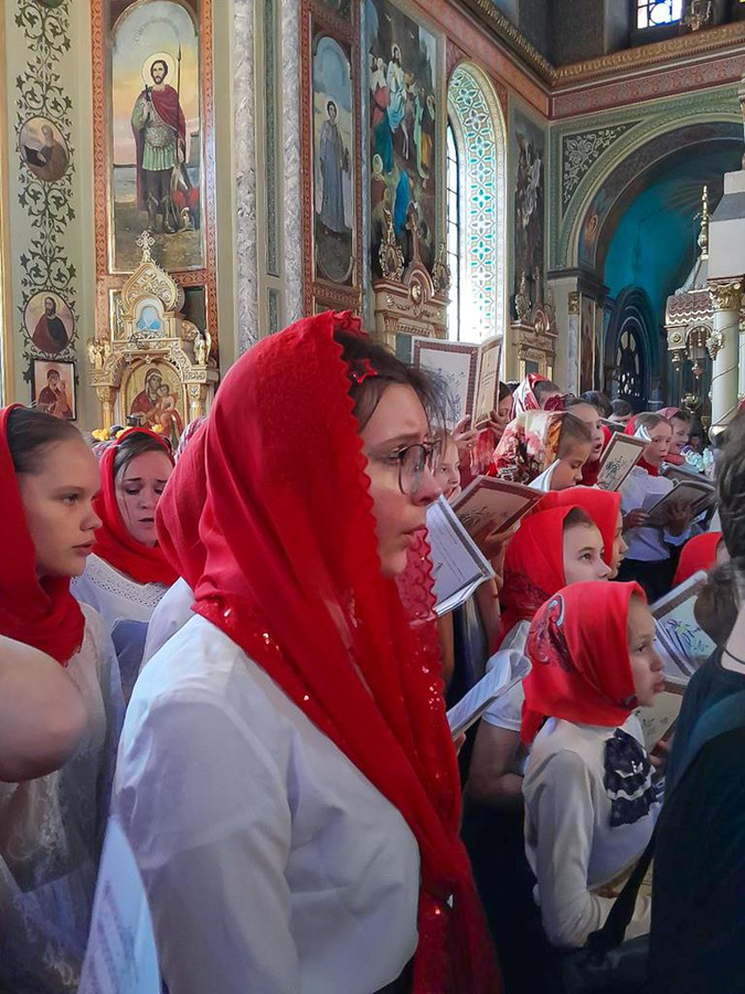 Вихованці недільної школи нашого храму взяли участь у святковому боголужінні у Благовіщенському соборі (ФОТО) | Фото 16