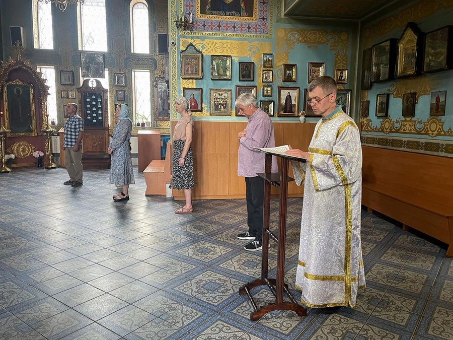 Неділя 7-а після Пасхи (Вечірнє богослужіння, ФОТО) | Фото 5