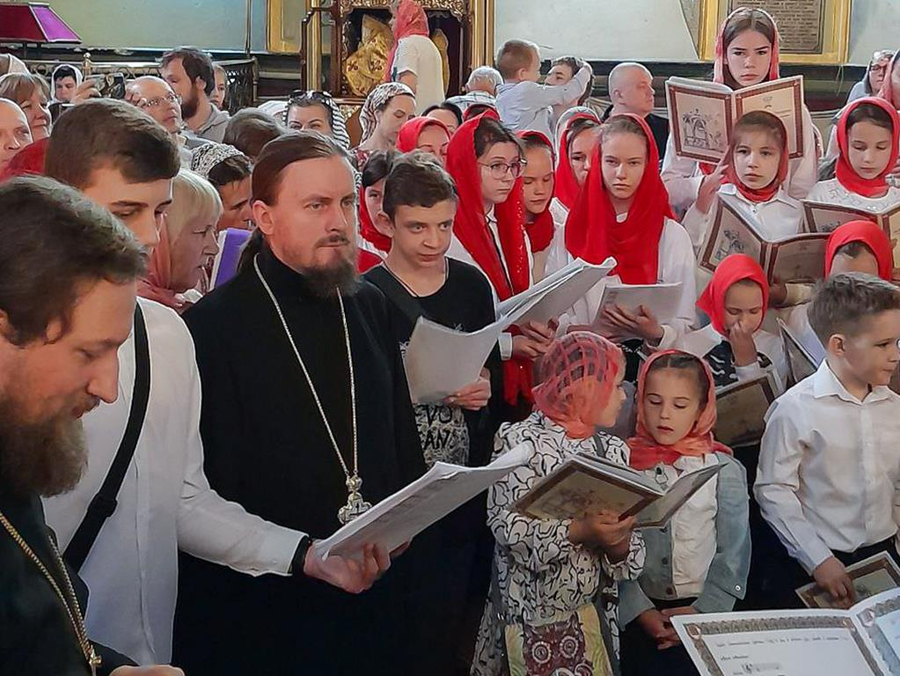Вихованці недільної школи нашого храму взяли участь у святковому боголужінні у Благовіщенському соборі (ФОТО) | Фото 6