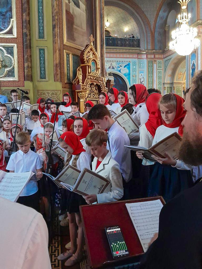 Вихованці недільної школи нашого храму взяли участь у святковому боголужінні у Благовіщенському соборі (ФОТО) | Фото 7