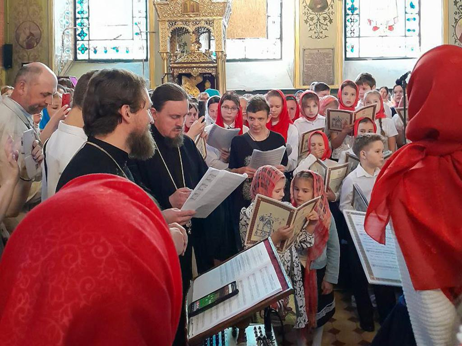 Вихованці недільної школи нашого храму взяли участь у святковому боголужінні у Благовіщенському соборі (ФОТО) | Фото 14