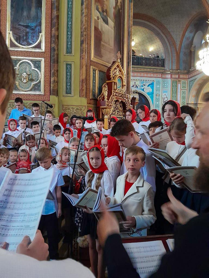 Вихованці недільної школи нашого храму взяли участь у святковому боголужінні у Благовіщенському соборі (ФОТО) | Фото 9