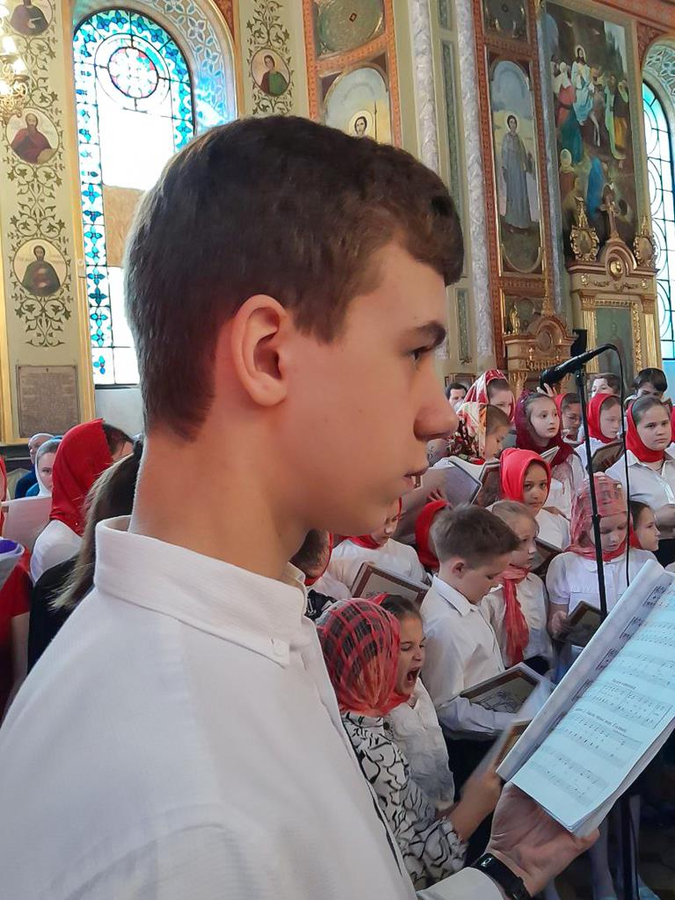 Вихованці недільної школи нашого храму взяли участь у святковому боголужінні у Благовіщенському соборі (ФОТО) | Фото 10