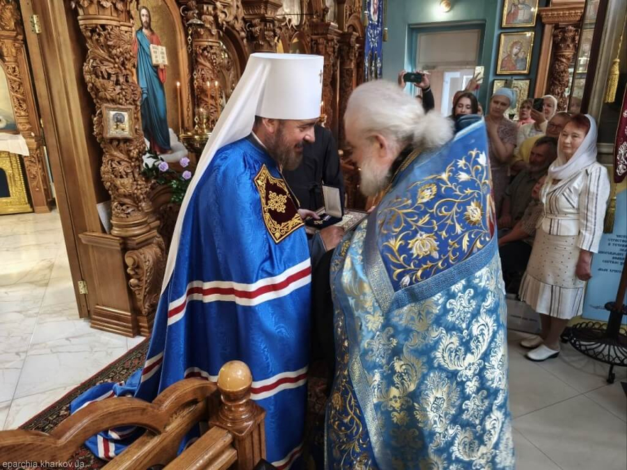 Святкове богослужіння у Свято-Покровському храмі (Велика Данилівка, ФОТО) | Фото 15