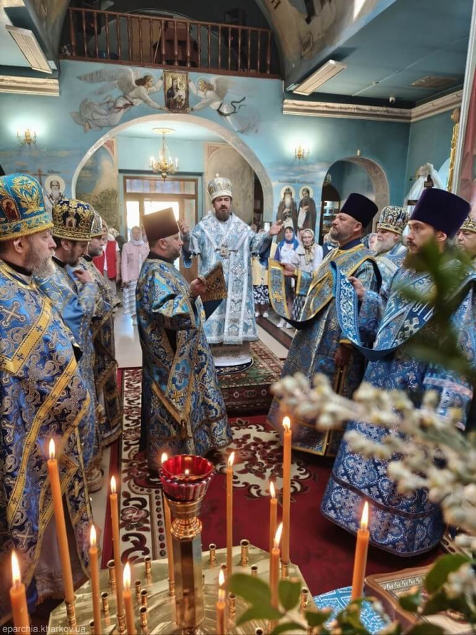 Святкове богослужіння у Свято-Покровському храмі (Велика Данилівка, ФОТО) | Фото 4