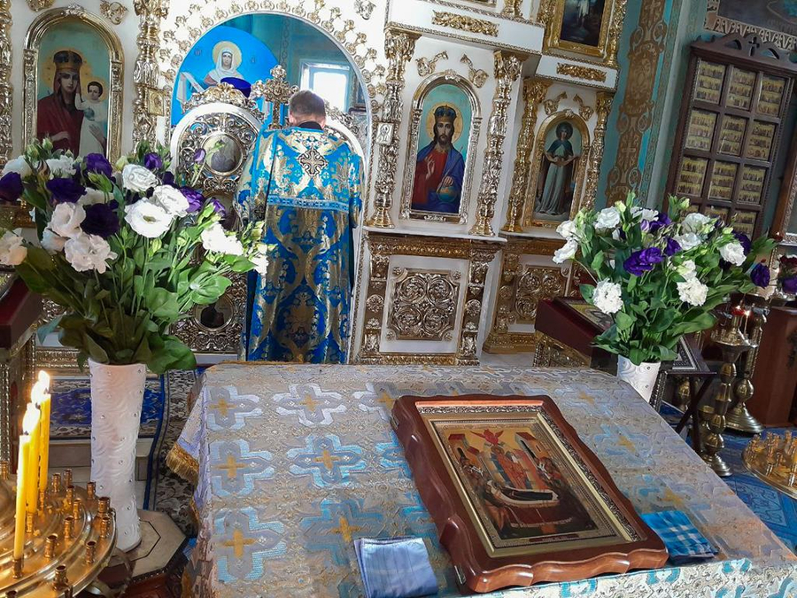 УСПІННЯ ПРЕСВЯТОЇ БОГОРОДИЦІ (Вечірнє богослужіння, ФОТО) | Фото 11