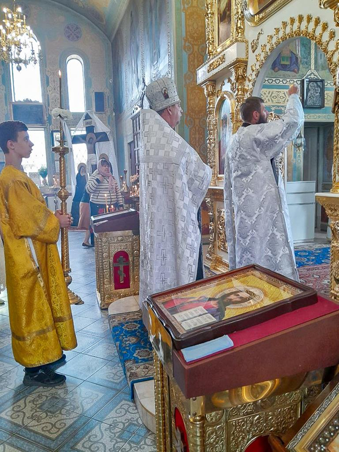 Преображення Господа Бога і Спаса Нашого Ісуса Христа (Вечірнє богослужіння, ФОТО) | Фото 9