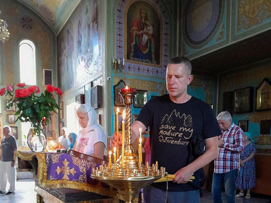 Винесення Чесних Древ Животворящого Хреста Господнього (Вечірнє богослужіння, ФОТО) | Фото 7