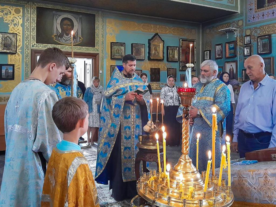 УСПІННЯ ПРЕСВЯТОЇ БОГОРОДИЦІ (Вечірнє богослужіння, ФОТО) | Фото 9