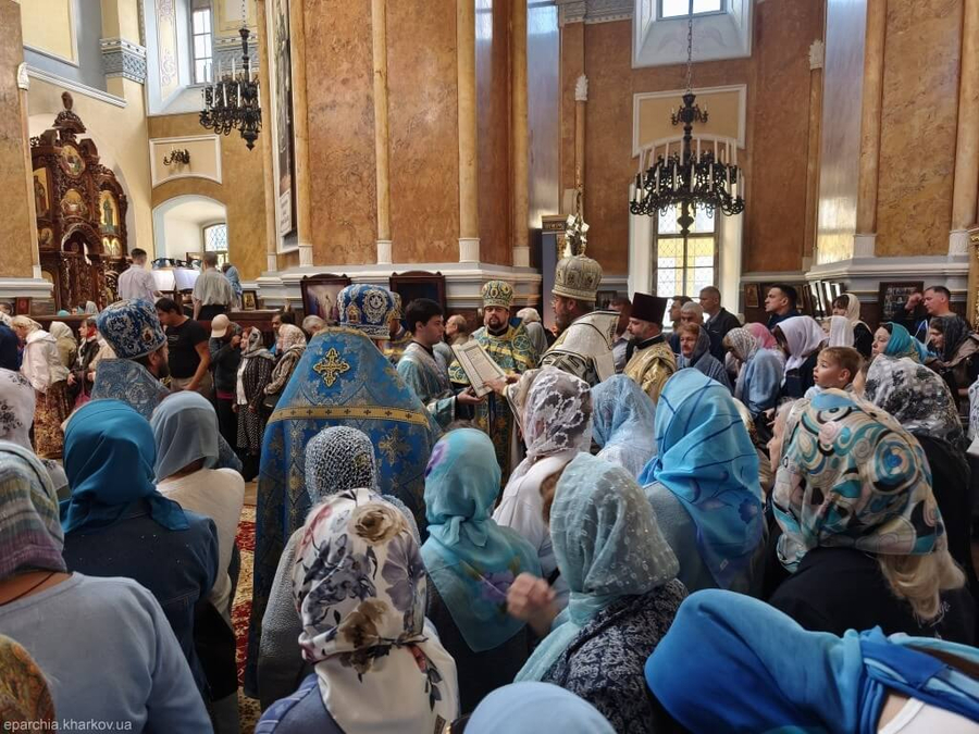 Престольне свято у Свято-Успенському соборі міста Харкова (ФОТО) | Фото 5
