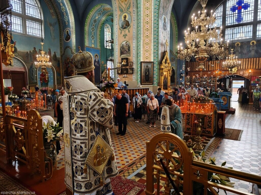 Престольне свято у Свято-Казанському храмі міста Харкова (ФОТО) | Фото 6
