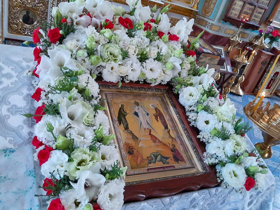 Преображення Господа Бога і Спаса Нашого Ісуса Христа (Вечірнє богослужіння, ФОТО) | Фото 2