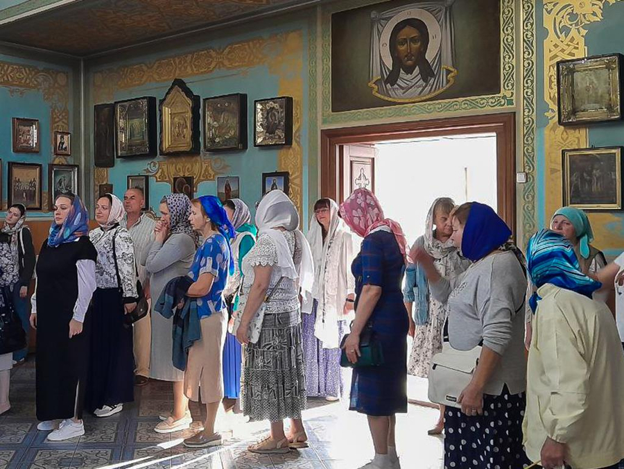УСПІННЯ ПРЕСВЯТОЇ БОГОРОДИЦІ (Вечірнє богослужіння, ФОТО) | Фото 23