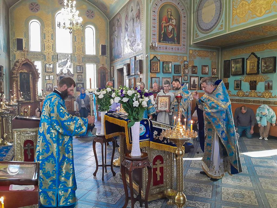 УСПІННЯ ПРЕСВЯТОЇ БОГОРОДИЦІ (Вечірнє богослужіння, ФОТО) | Фото 20