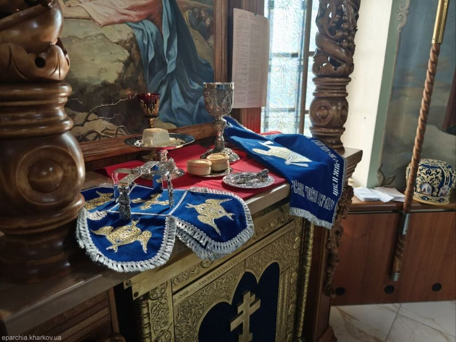 Святкове богослужіння у Свято-Покровському храмі (Велика Данилівка, ФОТО) | Фото 8
