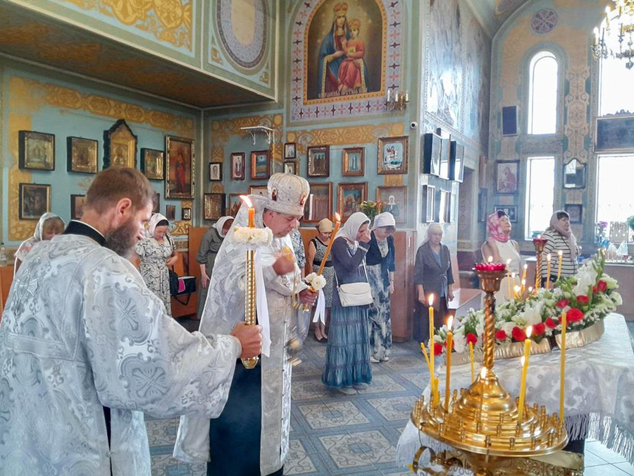 Преображення Господа Бога і Спаса Нашого Ісуса Христа (Вечірнє богослужіння, ФОТО) | Фото 3
