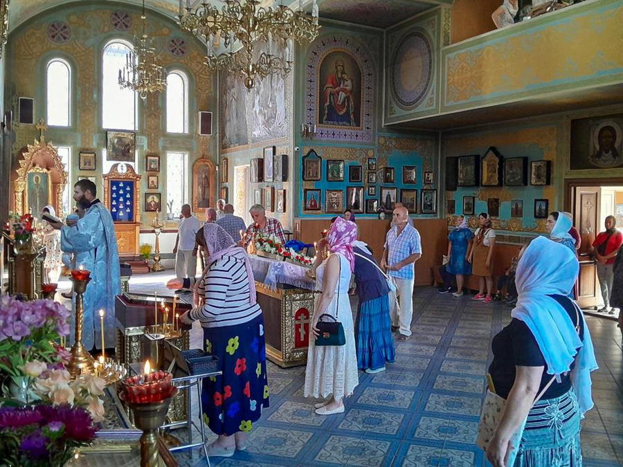 Преображення Господа Бога і Спаса Нашого Ісуса Христа (Вечірнє богослужіння, ФОТО) | Фото 19