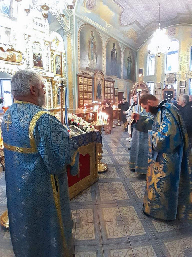 Покров Пресвятої Владичиці нашої Богородиці і Приснодіви Марії (Вечірнє богослужіння, ФОТО) | Фото 12