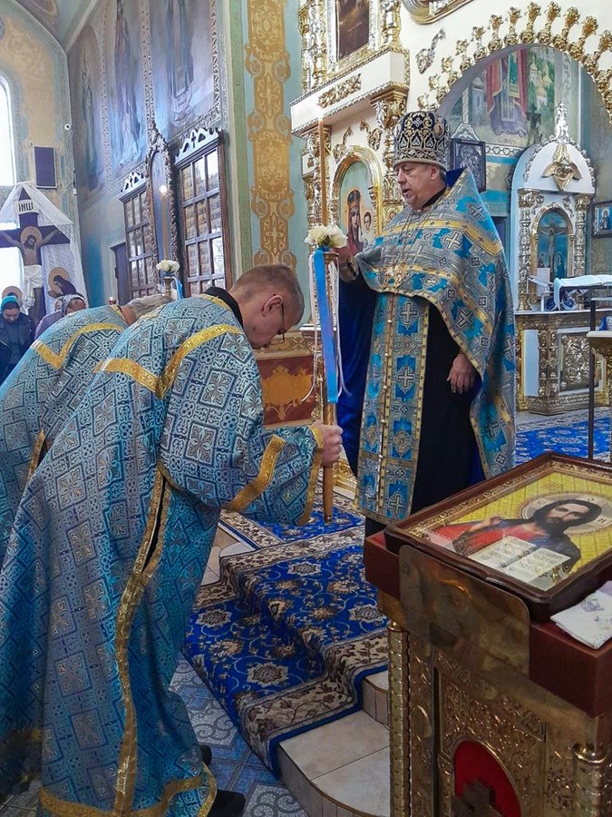 Покров Пресвятої Владичиці нашої Богородиці і Приснодіви Марії (Вечірнє богослужіння, ФОТО) | Фото 6