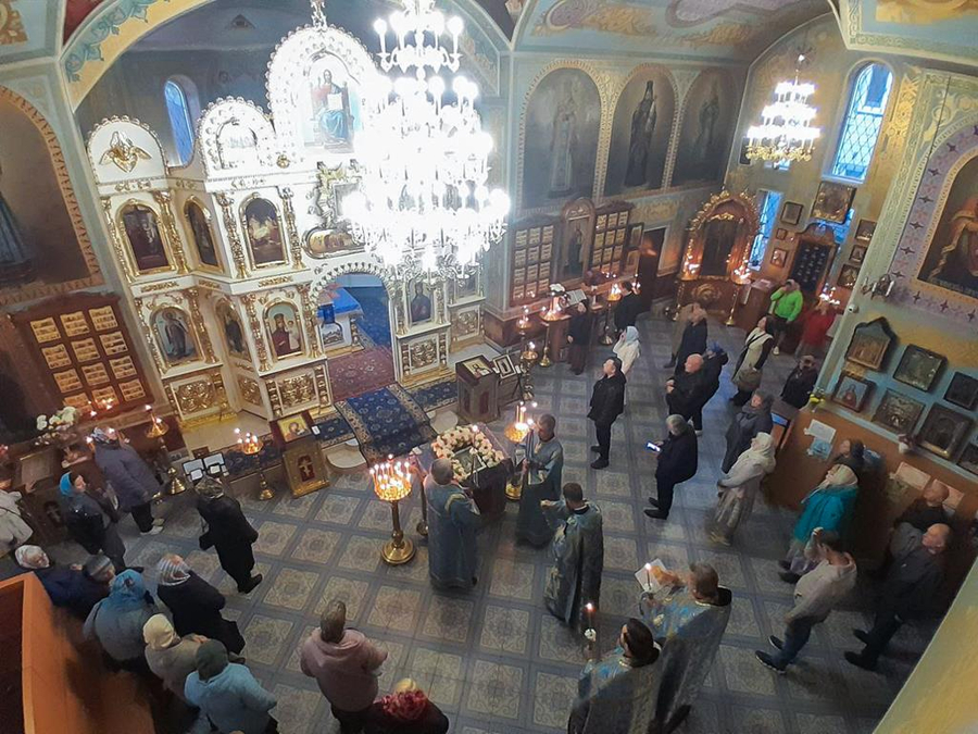 Покров Пресвятої Владичиці нашої Богородиці і Приснодіви Марії (Вечірнє богослужіння, ФОТО) | Фото 16