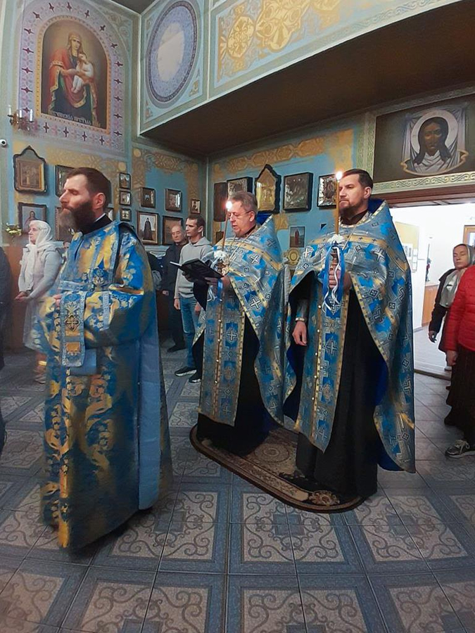 Покров Пресвятої Владичиці нашої Богородиці і Приснодіви Марії (Вечірнє богослужіння, ФОТО) | Фото 13