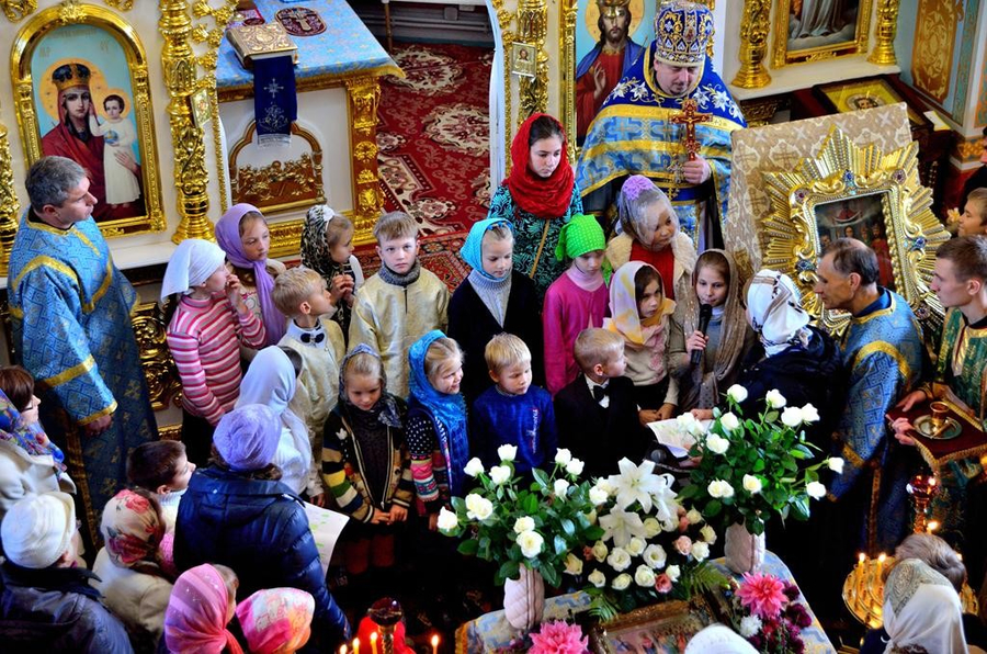 Поздравление воскресной школы с праздником Покрова Пресвятой Богородицы (ФОТО) | Фото 3