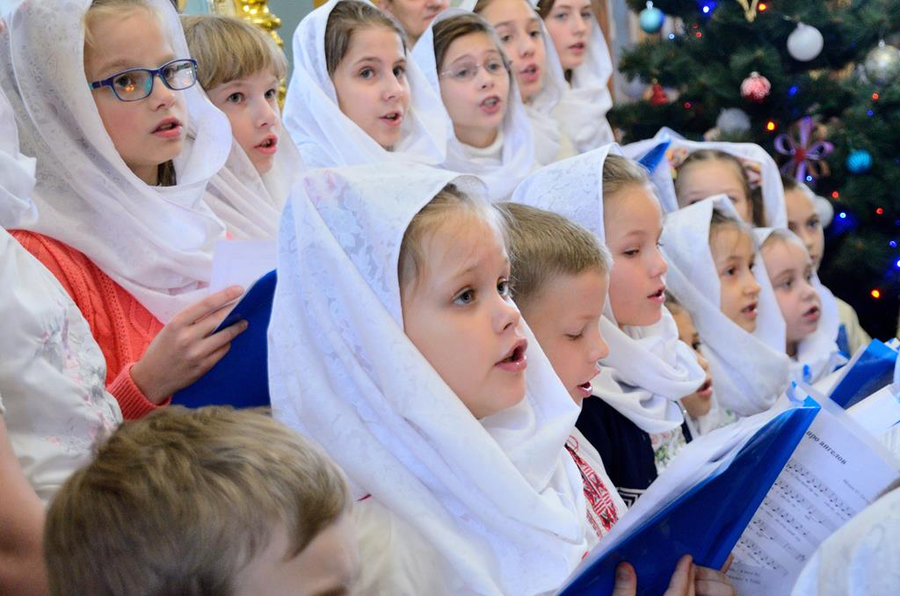 Поздравление воскресной школы с Рождеством Христовым (ВИДЕО + ФОТО) | Фото 8