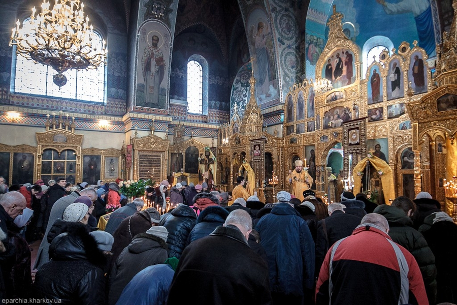 Престольный праздник в Трехсвятительском храме города Харькова (ФОТО) | Фото 6