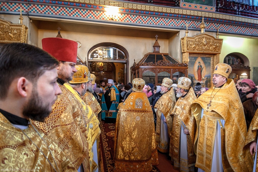 Престольный праздник в Трехсвятительском храме города Харькова (ФОТО) | Фото 2