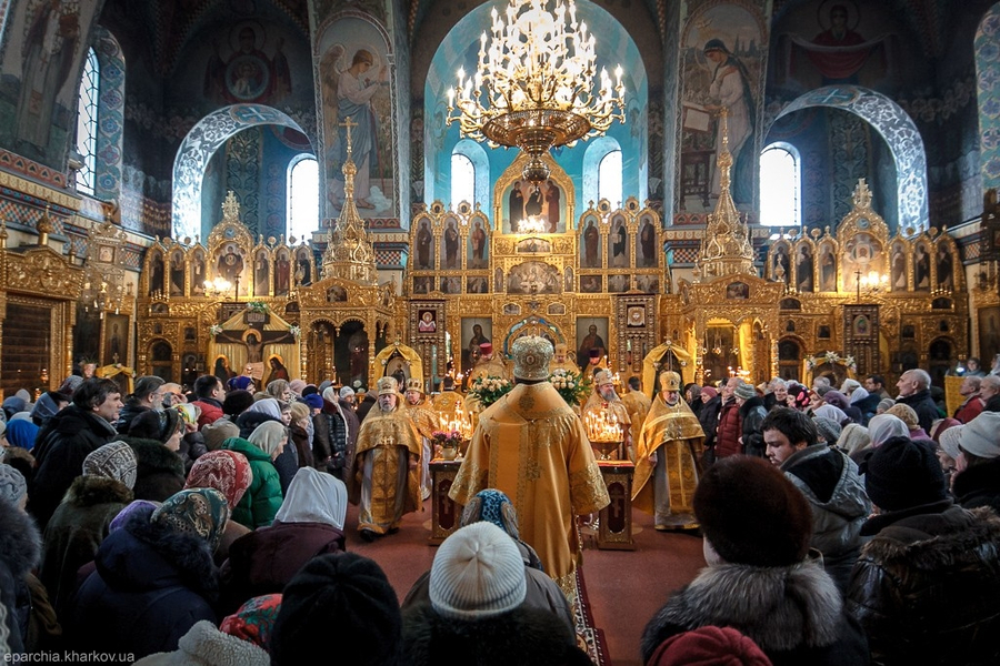 Престольный праздник в Трехсвятительском храме города Харькова (ФОТО) | Фото 4