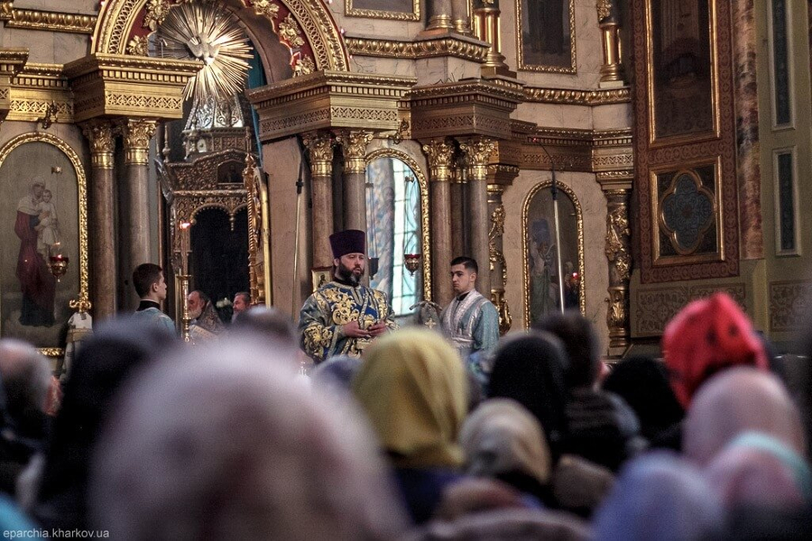 Праздничное богослужение в Благовещенском соборе г. Харькова | Фото 9