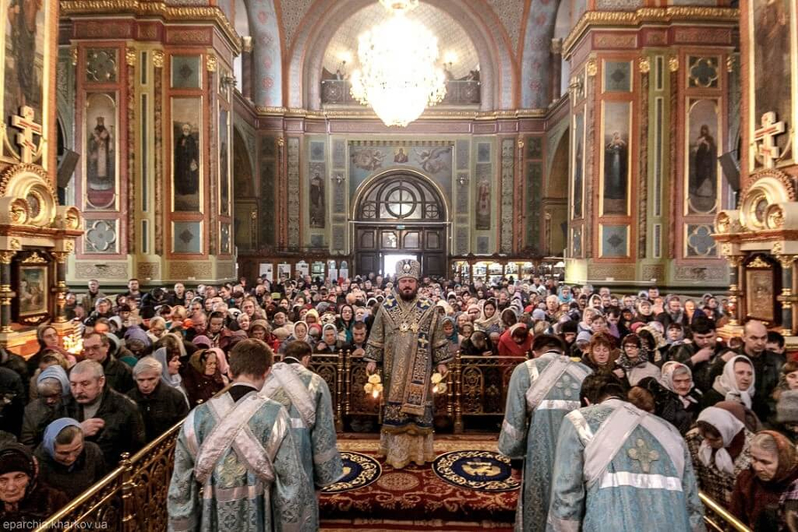 Праздничное богослужение в Благовещенском соборе г. Харькова | Фото 5
