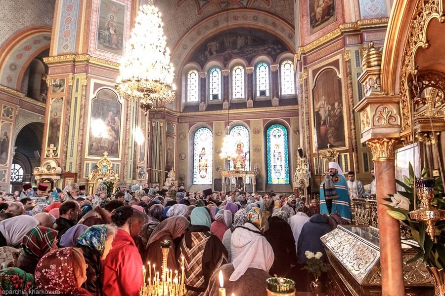 Праздничное богослужение в Благовещенском соборе г. Харькова | Фото 4
